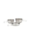 Cheap 3 Piece Titanium Cookset Sets & Kits|Sets