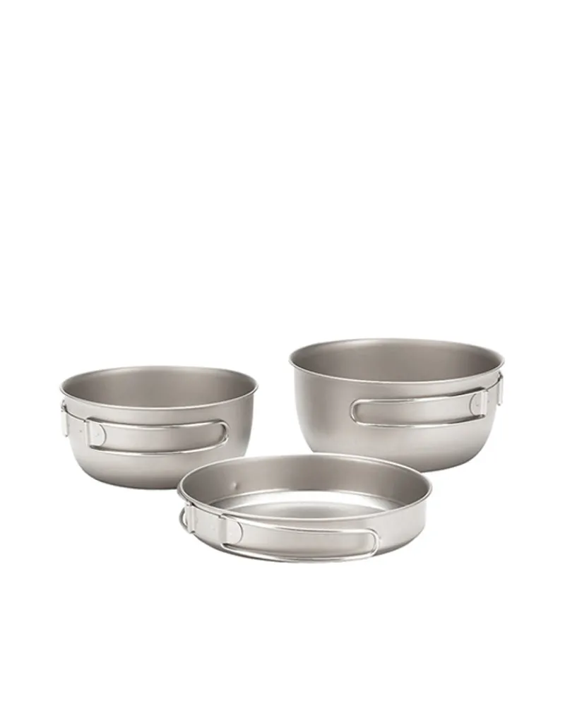 Cheap 3 Piece Titanium Cookset Sets & Kits|Sets