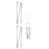 Fashion Amenity Dome Awning Pole Set Tent Accessories|Poles & Accessories