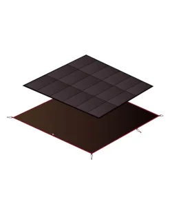 New Amenity Dome S Mat/Sheet Set 1-2 Person|Tent Accessories