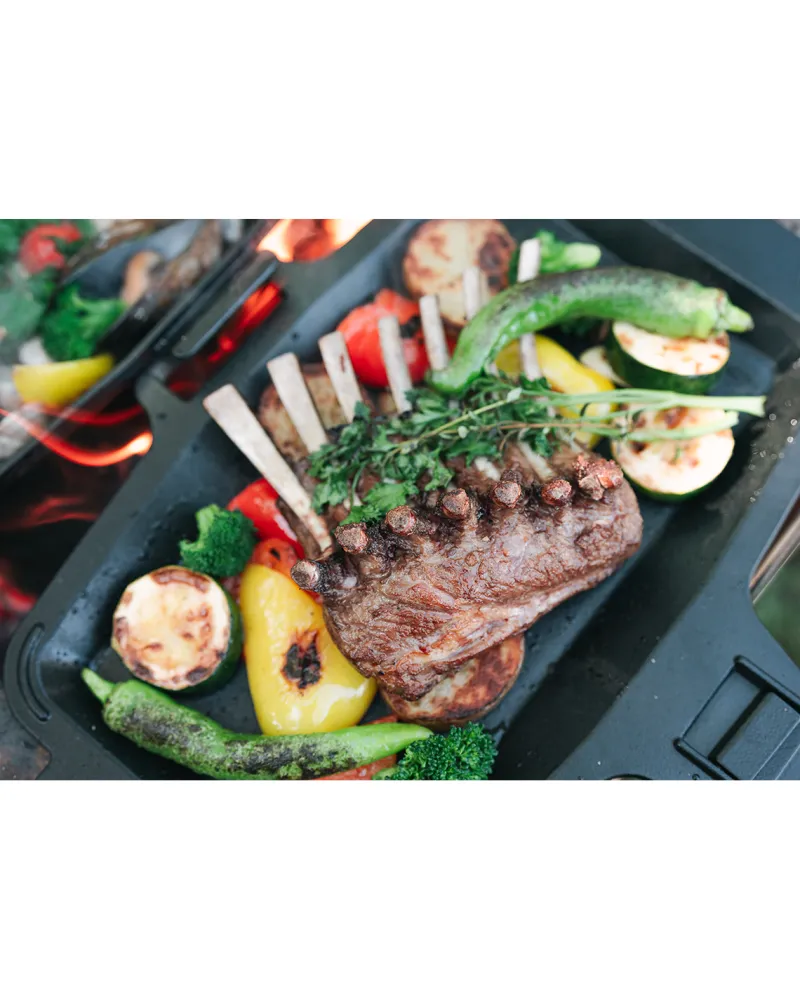 Store Cast Iron Sandwich Skillet Cast Iron