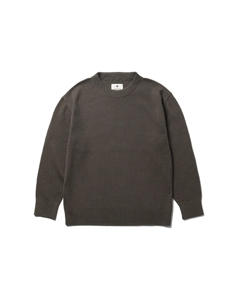 Flash Sale Co/Ny/Pe Knit Crew Neck Tops