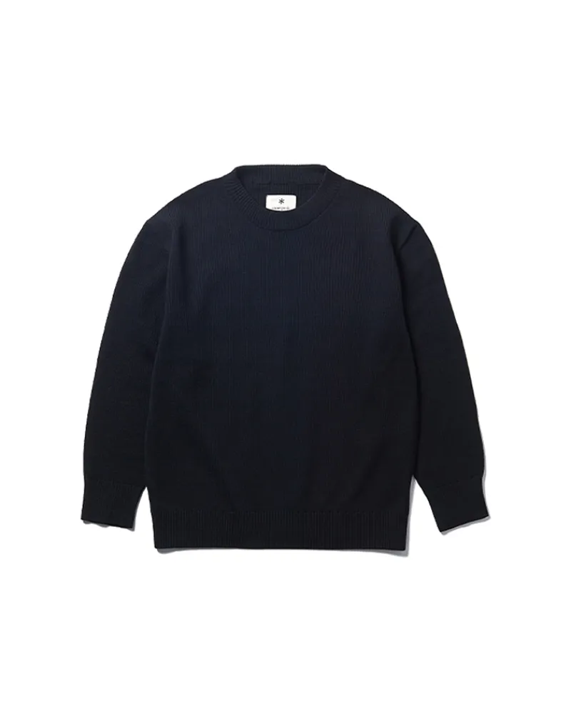 Flash Sale Co/Ny/Pe Knit Crew Neck Tops