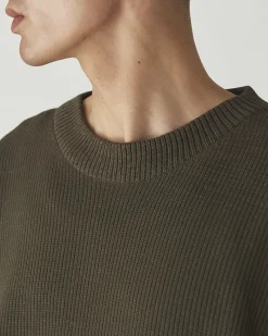 Flash Sale Co/Ny/Pe Knit Crew Neck Tops