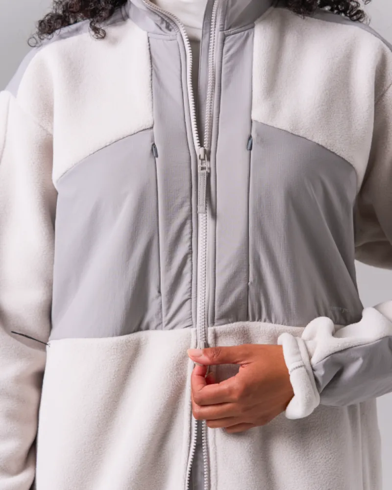 Discount Double Face Fleece Jacket Outerwear