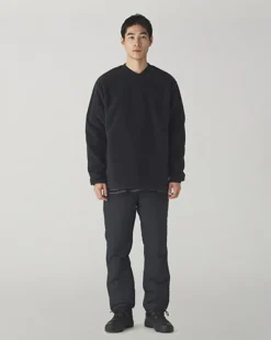 Sale Double Face Fleece Pullover Tops