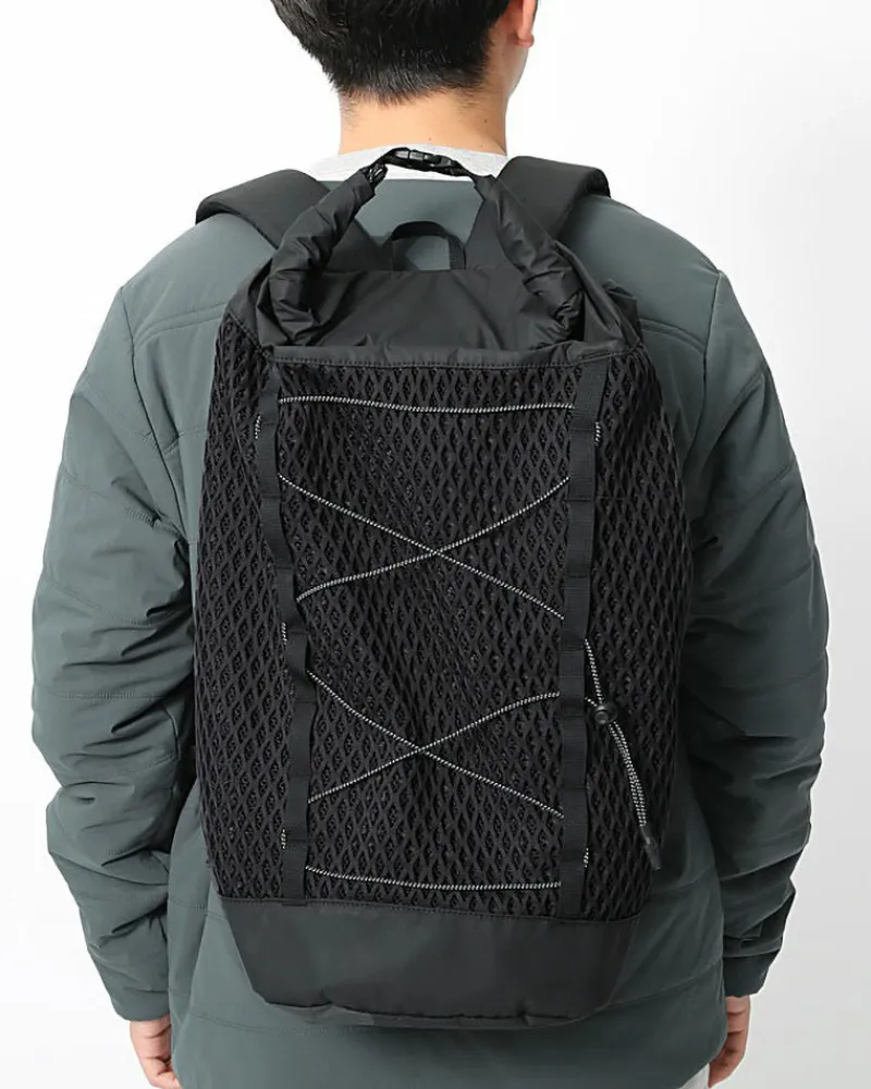 Shop Double Face Mesh Backpack Accessories