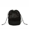 Hot Double Face Mesh Kinchaku Accessories