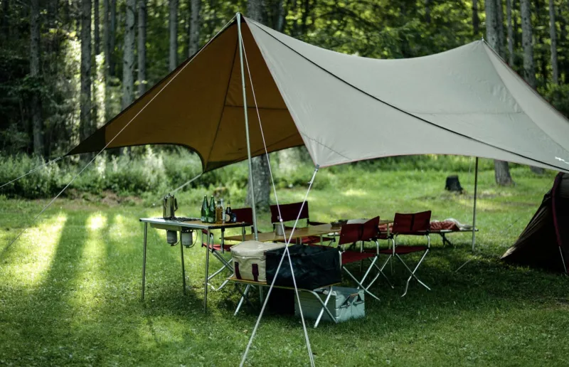 Store HD Tarp Shield Hexa Evo Pro. 4-6 Person|4-8 Person