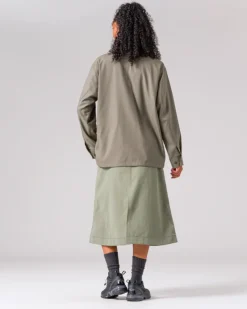 New Hybrid Wool Shirt Tops