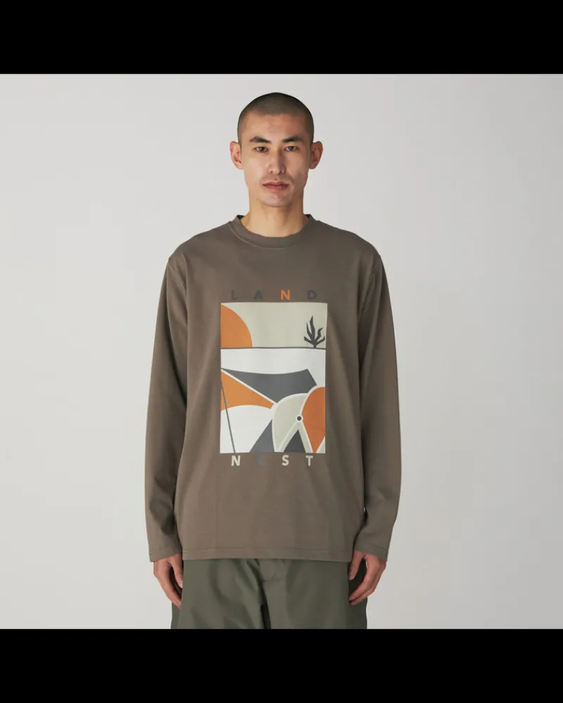 Cheap Land Nest Long Sleeve T-Shirt Tops