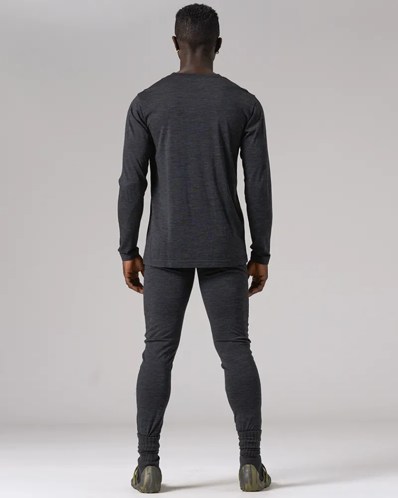Online Merino Wool Long Sleeve T-Shirt Tops