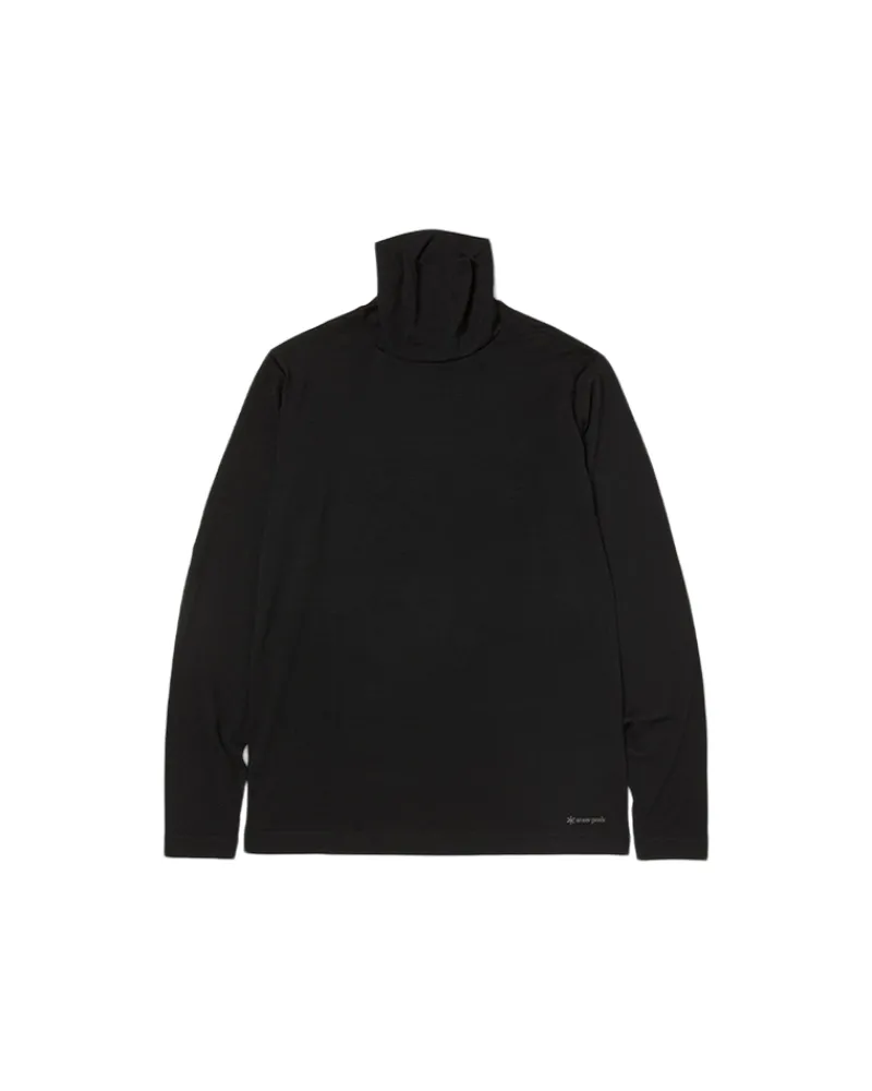 Clearance Merino Wool Turtleneck Long Sleeve T-Shirt Tops