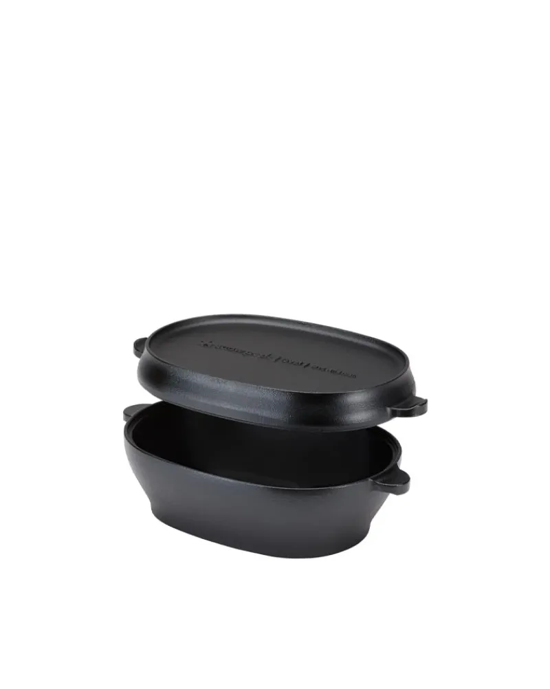 Fashion Micro Oval Takibi For Cooking|Cast Iron