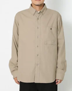 Discount Organic Cotton Poplin Button-Down Shirt Tops