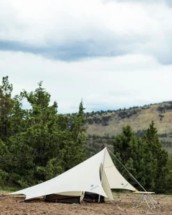Clearance Penta Tarp in Ivory 2-4 Person|2-4 Person