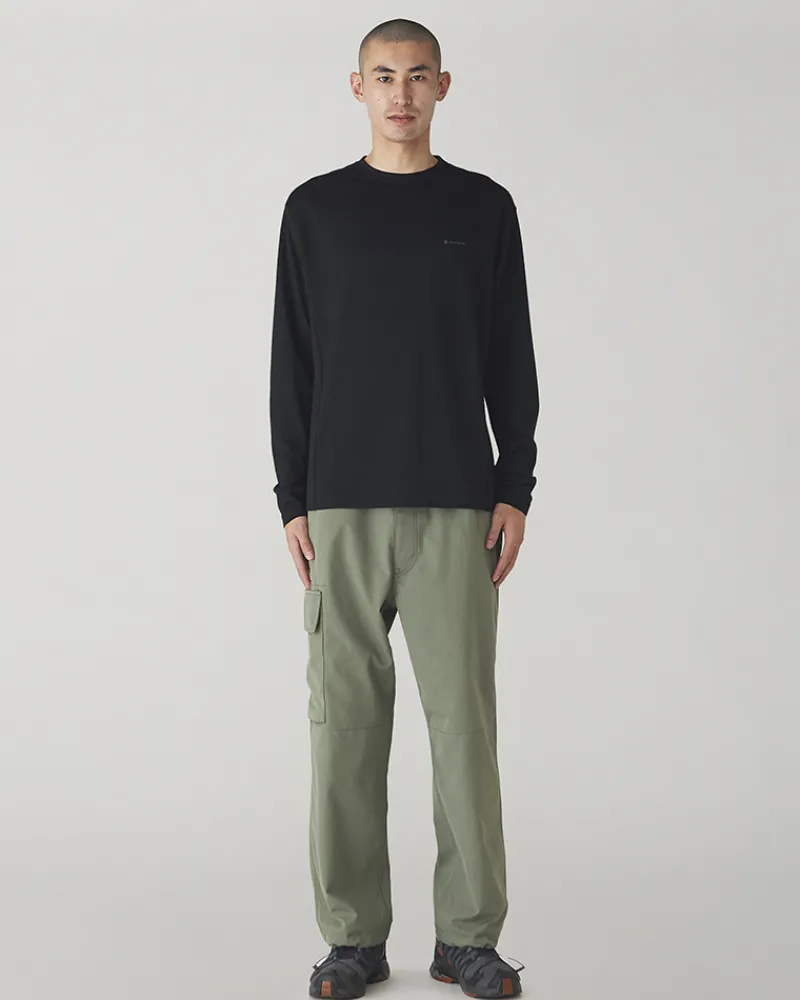 Clearance Pe/Wo Hybrid Long Sleeve T-Shirt Tops