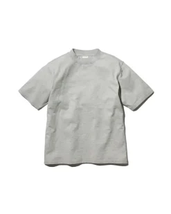 Flash Sale Recycled Cotton Heavy Mockneck T-Shirt Tops