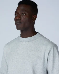 Flash Sale Recycled Cotton Heavy Mockneck T-Shirt Tops