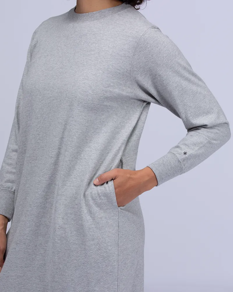Online Recycled Cotton Long Sleeve Dress Tops
