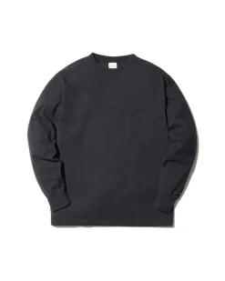 Outlet Recycled Cotton Long Sleeve T-Shirt Tops