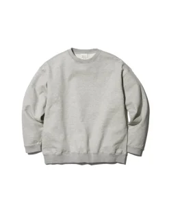 Hot Recycled Cotton Sweat Crewneck Tops