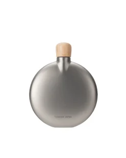 Sale Round Titanium Flask in 150 mL Flasks