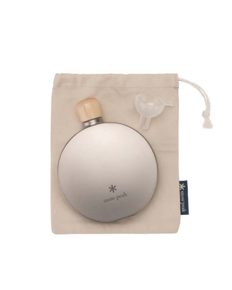 Sale Round Titanium Flask in 150 mL Flasks