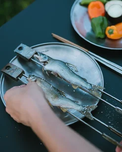 Best Sale Takibi Hearth Skewer Set Takibi For Cooking|Stove Accessories