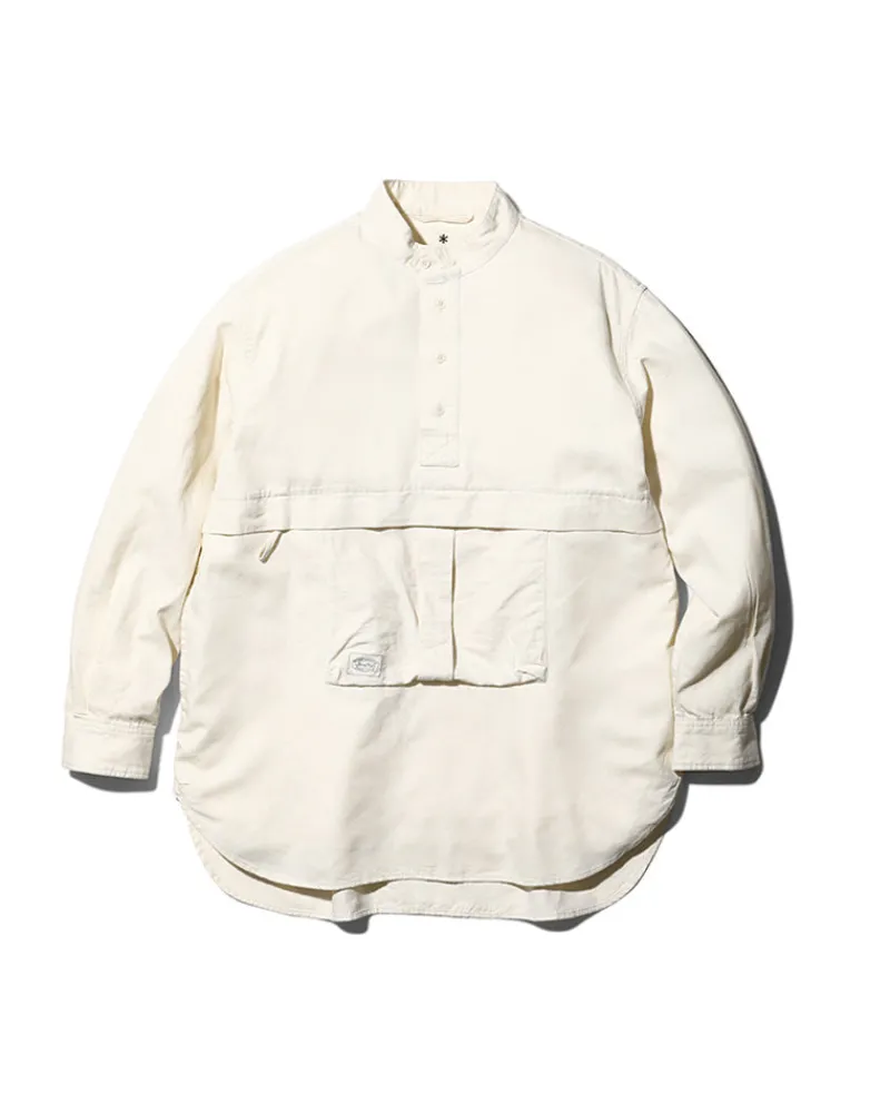 Clearance Takibi Light Denim Utility Pullover Tops