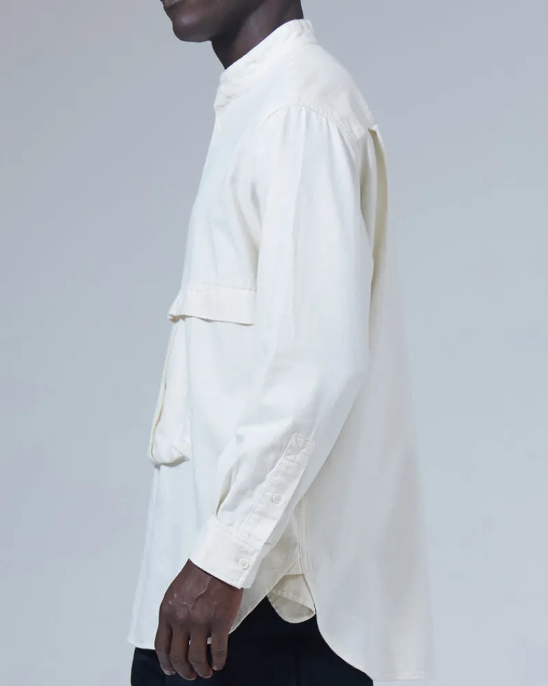 Clearance Takibi Light Denim Utility Pullover Tops