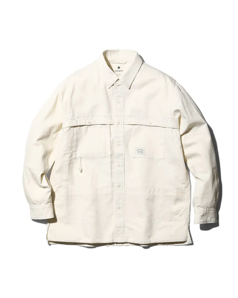 Online Takibi Light Denim Utility Shirt Tops