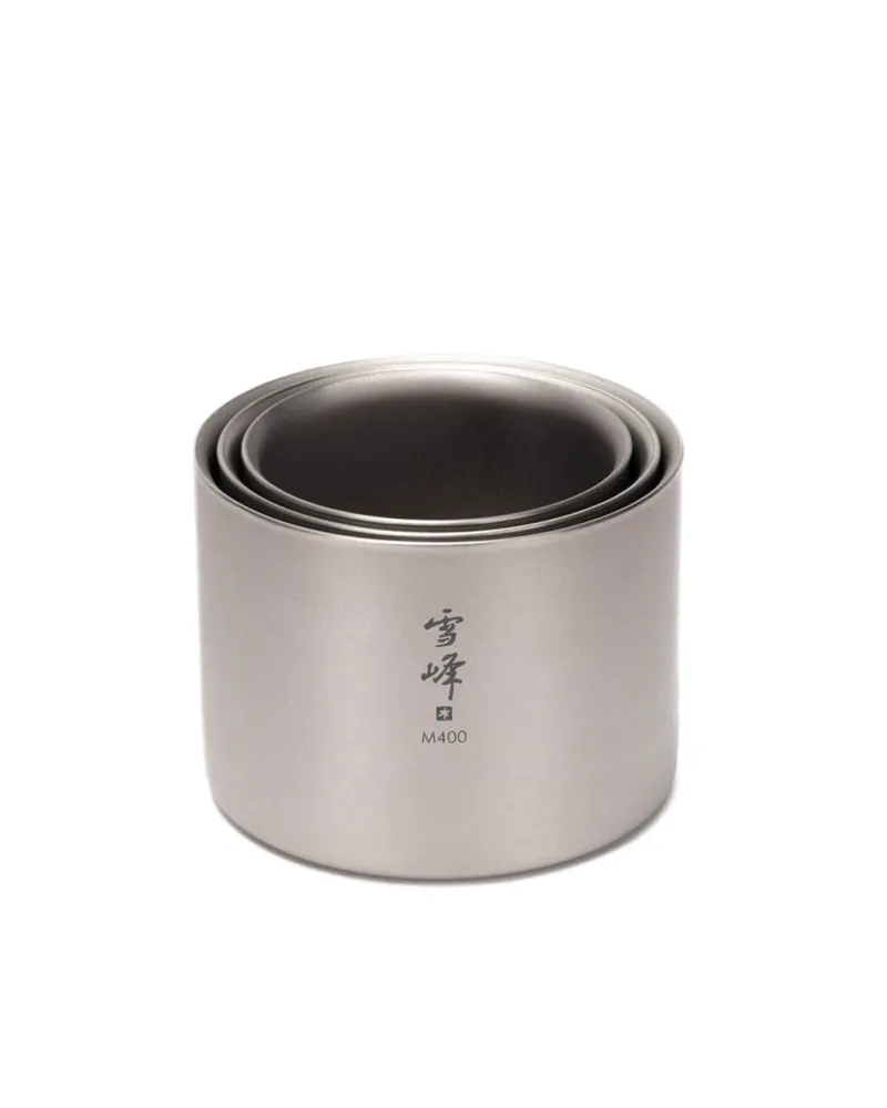 Best Sale Ti-Double M200 Stacking Mug Mugs